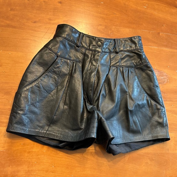 Leather Shorts - Picture 9 of 11
